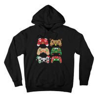 Video Game Controller Christmas Santa Hat Gamer Boys  Tall Hoodie