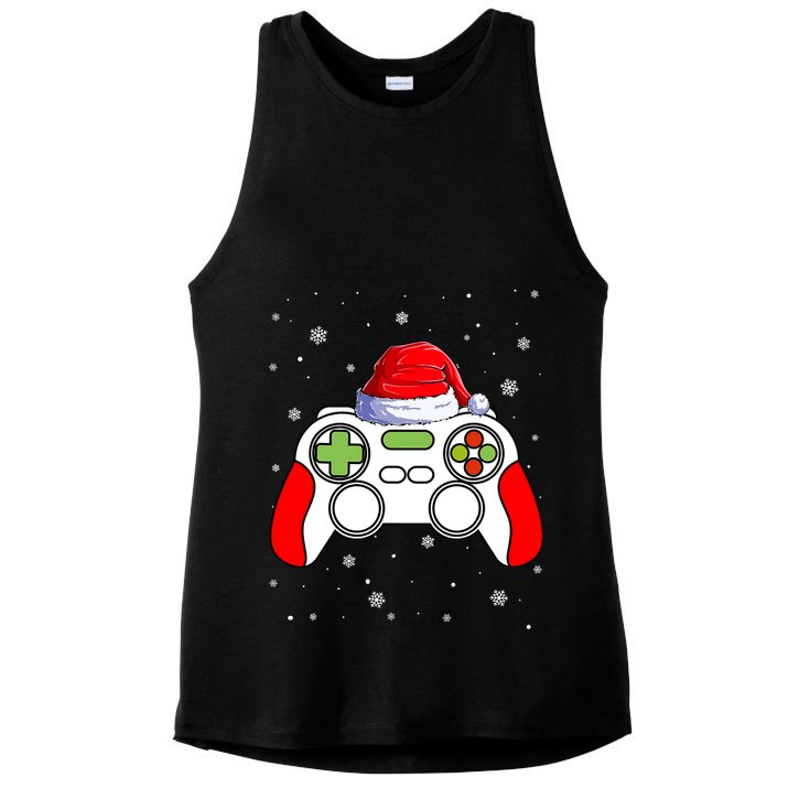Video Games Christmas Funny Xmas Gamer Gaming Gift Boys Ladies PosiCharge Tri-Blend Wicking Tank