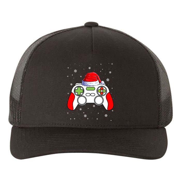 Video Games Christmas Funny Xmas Gamer Gaming Gift Boys Yupoong Adult 5-Panel Trucker Hat