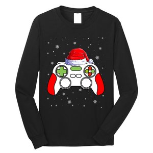 Video Games Christmas Funny Xmas Gamer Gaming Gift Boys Long Sleeve Shirt