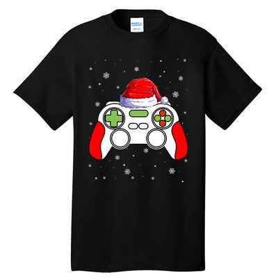 Video Games Christmas Funny Xmas Gamer Gaming Gift Boys Tall T-Shirt