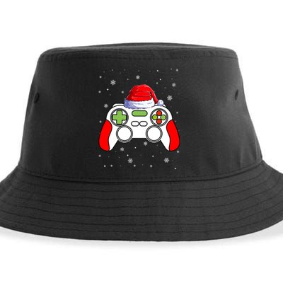 Video Games Christmas Funny Xmas Gamer Gaming Gift Boys Sustainable Bucket Hat