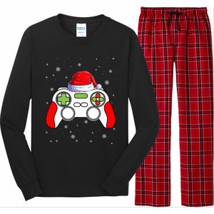 Video Games Christmas Funny Xmas Gamer Gaming Gift Boys Long Sleeve Pajama Set