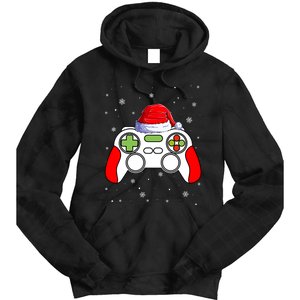 Video Games Christmas Funny Xmas Gamer Gaming Gift Boys Tie Dye Hoodie