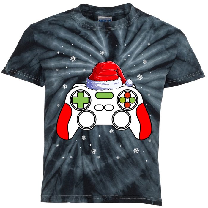 Video Games Christmas Funny Xmas Gamer Gaming Gift Boys Kids Tie-Dye T-Shirt