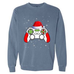 Video Games Christmas Funny Xmas Gamer Gaming Gift Boys Garment-Dyed Sweatshirt