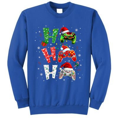 Video Game Controller Ho Ho Ho Christmas Sweatshirt