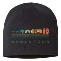 Video Game Controller Evolution 80s 90s Retro Gaming Gamer Sustainable Beanie