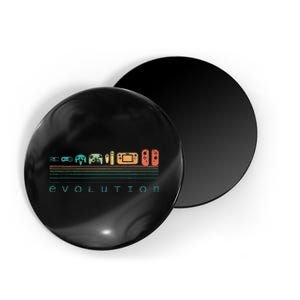 Video Game Controller Evolution 80s 90s Retro Gaming Gamer Magnet