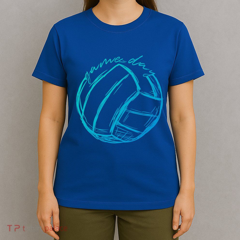 Volleyball Game Day Gift Funny Gift For Volleyball Lovers Gift T-Shirt