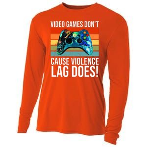 Video Games Don't Cause Violence Lag Does Cooling Performance Long Sleeve Crew