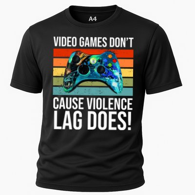 Video Games Don't Cause Violence Lag Does Performance Shirt