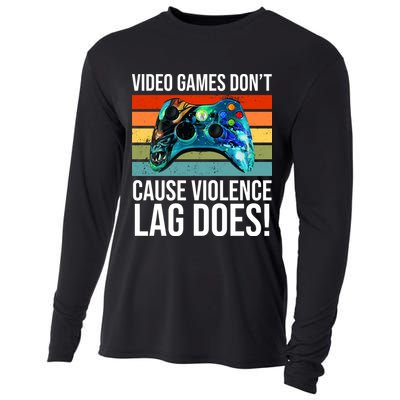 Video Games Don't Cause Violence Lag Does Cooling Performance Long Sleeve Crew