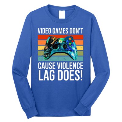 Video Games Don't Cause Violence Lag Does Long Sleeve Shirt