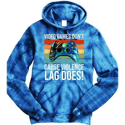 Video Games Don't Cause Violence Lag Does Tie Dye Hoodie