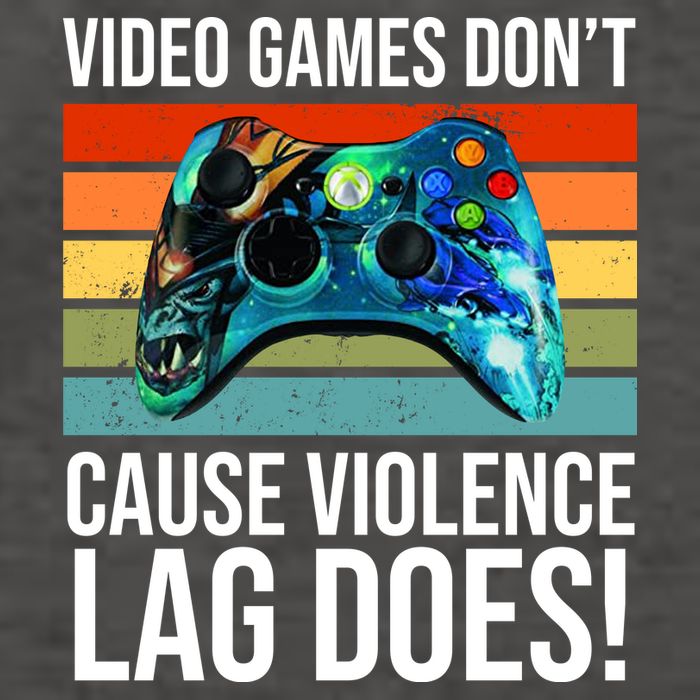 Video Games Don't Cause Violence Lag Does Vector Backpack