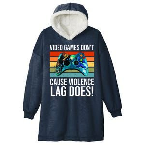 Video Games Don't Cause Violence Lag Does Hooded Wearable Blanket