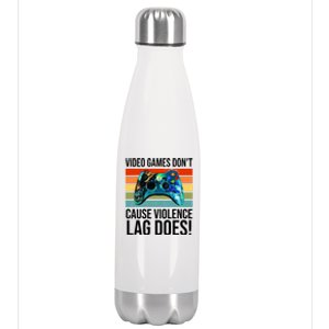 Video Games Don't Cause Violence Lag Does Stainless Steel Insulated Water Bottle