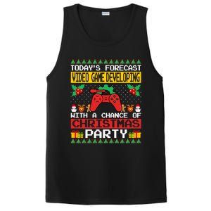 Video Game Developing Christmas Party Video Gamer Xmas Funny Gift PosiCharge Competitor Tank