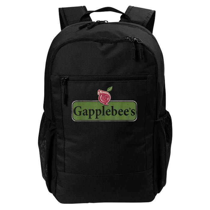 Vintage Gapplebees Drag Racing Tees Funny Car Guy Daily Commute Backpack