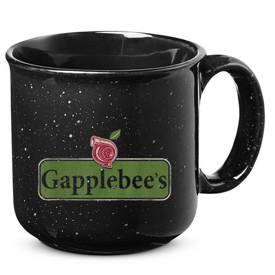 Vintage Gapplebees Drag Racing Tees Funny Car Guy 15oz Campfire Ceramic Mug