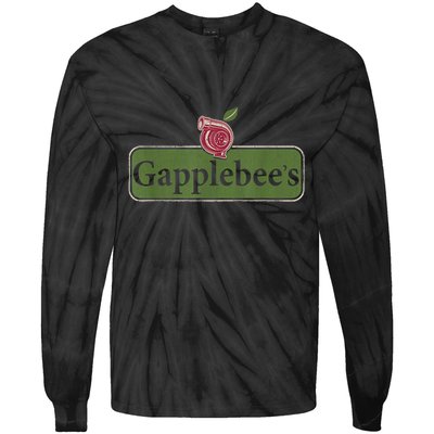 Vintage Gapplebees Drag Racing Tees Funny Car Guy Tie-Dye Long Sleeve Shirt