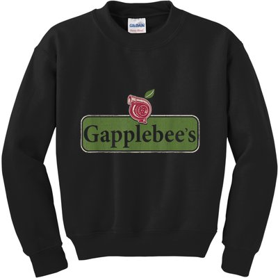 Vintage Gapplebees Drag Racing Tees Funny Car Guy Kids Sweatshirt