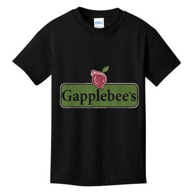 Vintage Gapplebees Drag Racing Tees Funny Car Guy Kids T-Shirt