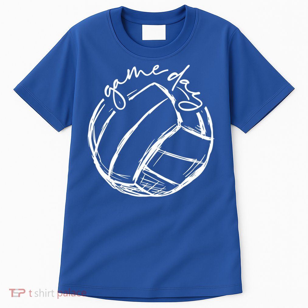 Volleyball Game Day Funny Gift For Volleyball Lovers Gift Tall T-Shirt