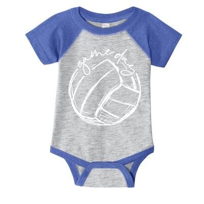Volleyball Game Day Funny Gift For Volleyball Lovers Gift Infant Baby Jersey Bodysuit