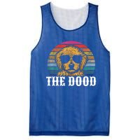 Vintage Golden Doodle The Dood Gift Dad Mom Cool Gift Mesh Reversible Basketball Jersey Tank