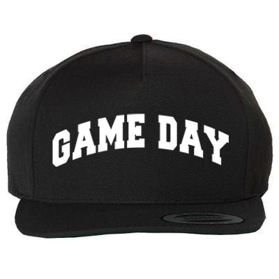 Varsity Game Day Great Gift Wool Snapback Cap