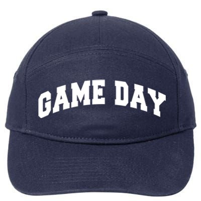 Varsity Game Day Great Gift 7-Panel Snapback Hat