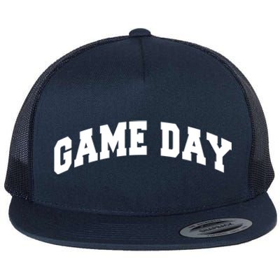 Varsity Game Day Great Gift Flat Bill Trucker Hat