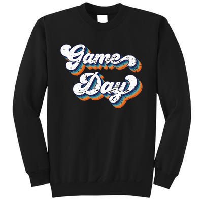 Vintage Game Day Funny Game Day For Sweatshirt