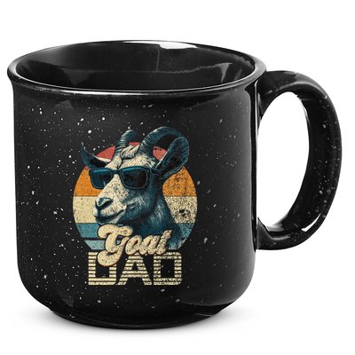 Vintage Goat Dad Best Goat Daddy 15oz Campfire Ceramic Mug