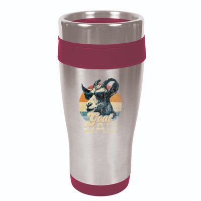 Vintage Goat Dad Best Goat Daddy 16oz Travel Tumbler