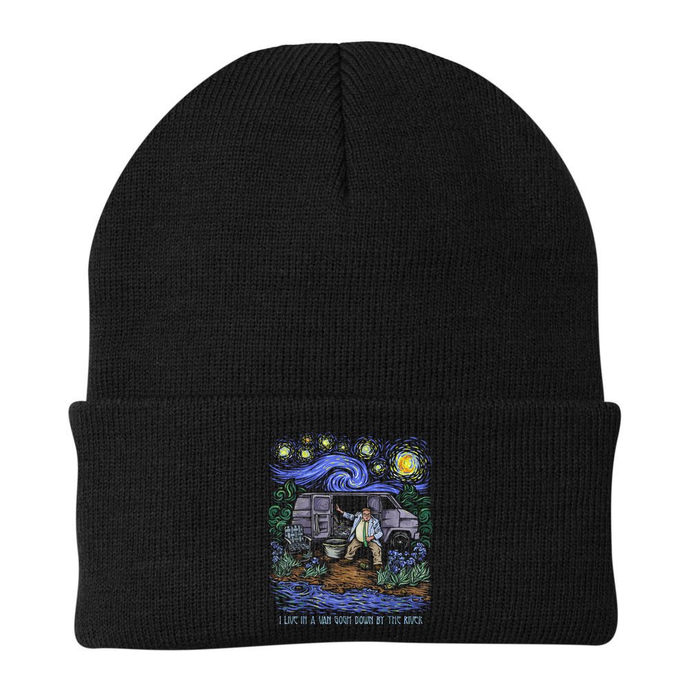 Van Gogh Down By The River Beanie