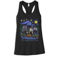 Van Gogh Down By The River Women's Racerback Tank