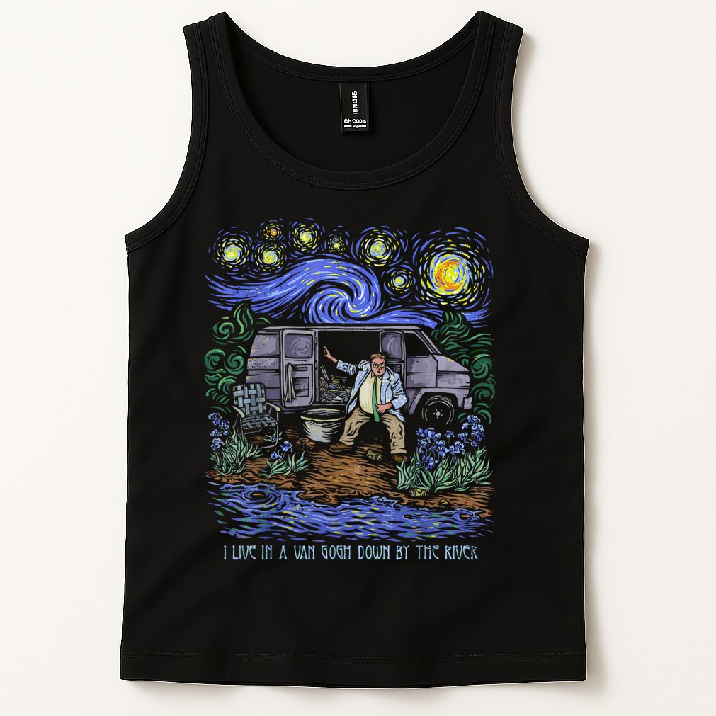 Van Gogh Down By The River Tank Top