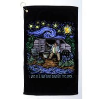 Van Gogh Down By The River Golf Towel