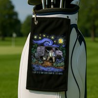 Van Gogh Down By The River Golf Towel