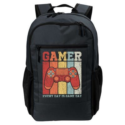 Vintage Gamer Design Teens Funny Retro Gaming Gift Daily Commute Backpack