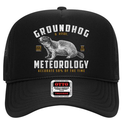Vintage Groundhog's Day Meterology ESTD 1887 Trucker Hat