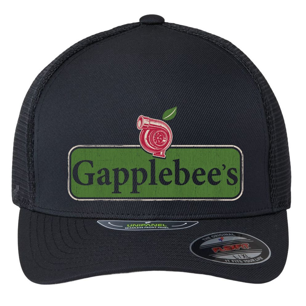 Vintage GapplebeeS Drag Racing Funny Car Guy Great Gift Flexfit Unipanel Trucker Cap
