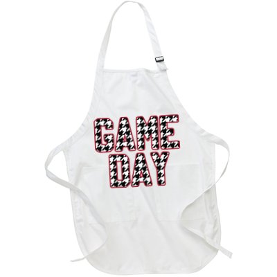 Vintage Game Day Houndstooth Alabama American Football Fans Apron