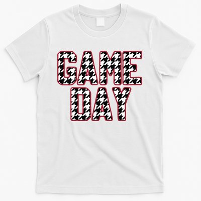 Vintage Game Day Houndstooth Alabama American Football Fans T-Shirt
