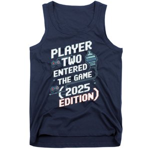 Video Gamer Dad Fathers Day 2025 Player Two Entered The Game Tank Top