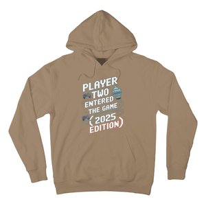 Video Gamer Dad Fathers Day 2025 Player Two Entered The Game Hoodie