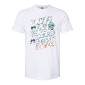 Video Gamer Dad Fathers Day 2025 Player Two Entered The Game Softstyle CVC T-Shirt